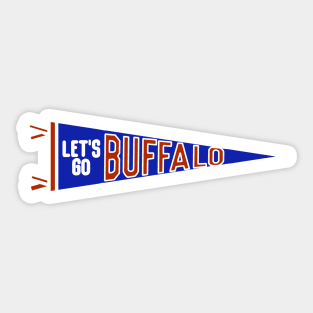 Let’s Go Buffalo Bills Sticker